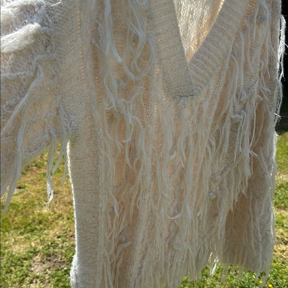 Anthropologie Ivory Knit Sweater - Picture 4 of 9